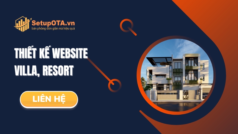 Thiết kế website villa